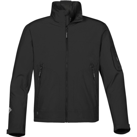 Mens Cruise Softshell Jackets Black Black
